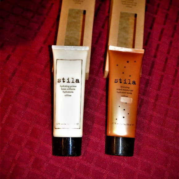 *** STILA *** (set of 2) Bronzing Tinted MOISTURIZER & Hydrating PRIMER Base - Picture 2 of 2